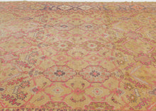 Golden Turkish Oushak - 9'8 x 12'8
