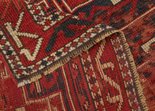 19th Century Antique Bergama Rug - 3'4 x 3'6