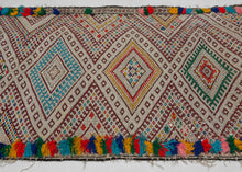 Vintage Middle Atlas Zemmour Runner - 4'1 x 9'8