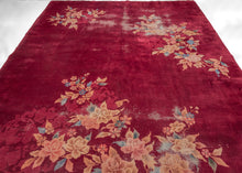 Red Deco Rug - 8'1 x 11'8