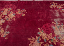 Red Deco Rug - 8'1 x 11'8