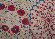 Colorful Nakshi Kantha - 2' x 2'3