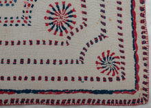 Concentric Nakshi Kantha - 1'11 x 2'