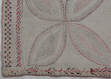 Large Antique Nakshi Kantha - 3'7 x 5'5