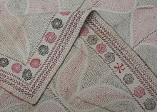 Large Antique Nakshi Kantha - 4'5 x 5'8