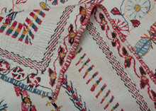 Antique Nakshi Kantha - 2'4 x 2'11