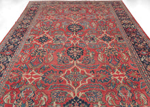 Vibrant Red Mahal Rug - 8'5 x 12'4