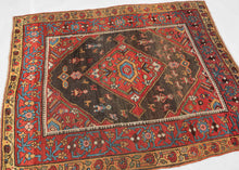 Antique 19th Century Bidjar Rug - 4'3 x 5'4