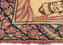 19th Century Shah Pictorial Kerman - 1'10 x 2'8