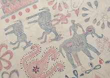 Large Antique Kantha  - 4’6 x 5'6