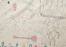 Large Antique Kantha  - 4’6 x 5'6