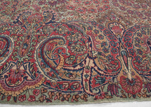 Whimsical Green Kerman Rug - 8’9 x 11’4