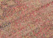 Antique Lavar Kerman Rug - 12’10 x 18’10