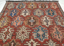 Contemporary Kuba Design Rug - 6'10 x 8'6