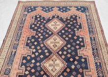 Vintage Sirjan Afshar Rug - 4’8 x 6’2