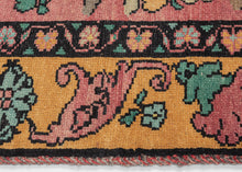 Pink & Gold Anatolian Rug - 6’2 x 10’1 