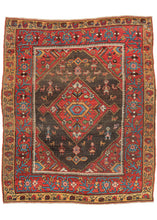 Antique 19th Century Bidjar Rug - 4'3 x 5'4