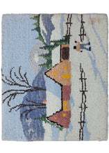 Quebec Hooked Rug - 1' x 1'10