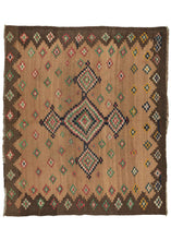 Sofreh Kilim Rug - 4'11 x 4'3
