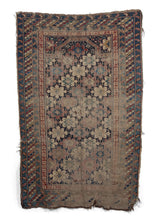 Antique Caucasian Kuba Prayer Rug with allover snowflake design