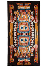 Needlepoint Tapestry with Aztek Gods