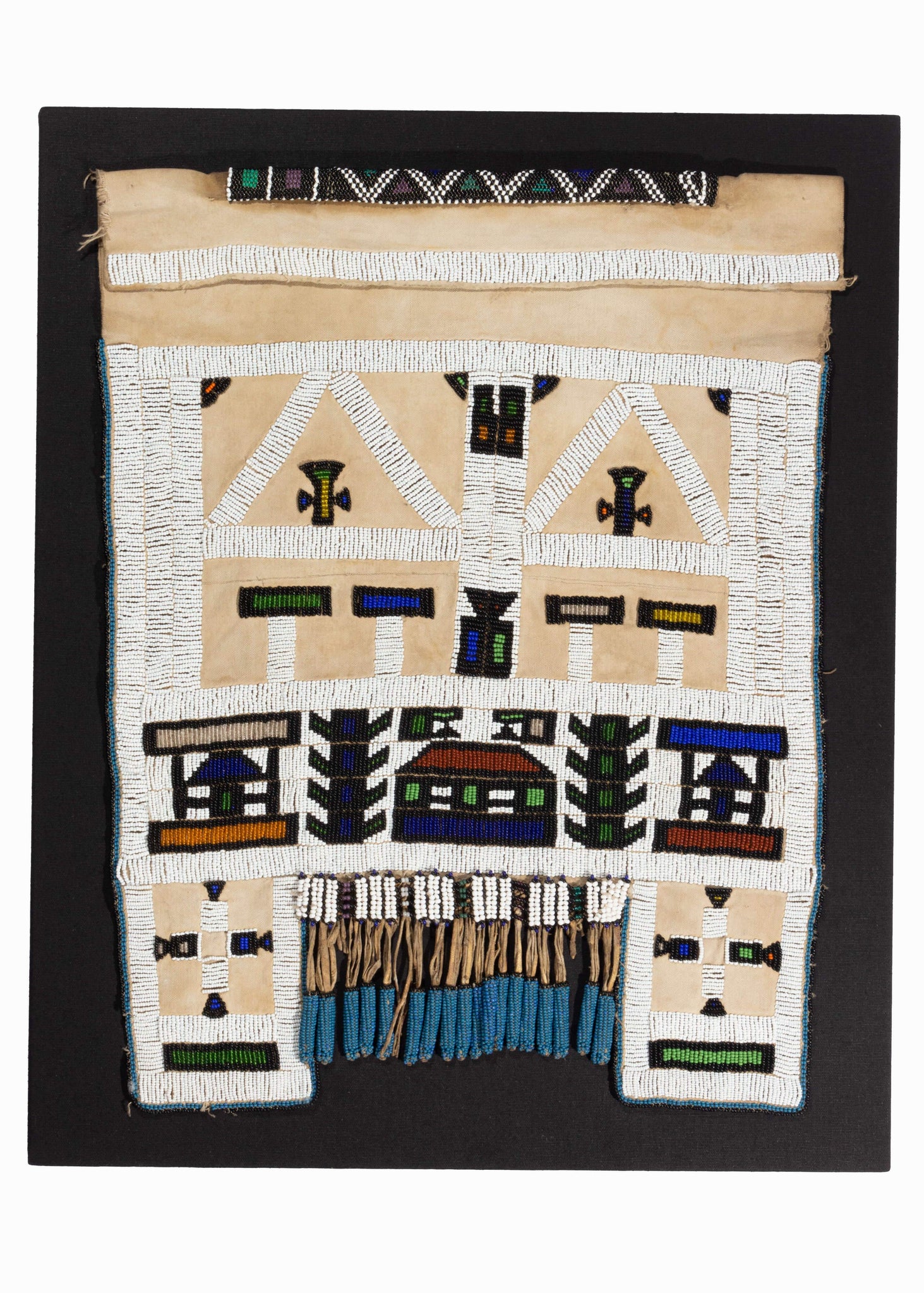 Beaded Ndebele Ceremonial Apron HEIRLOOM beaded-ndebele-ceremonial-apron-heirloom
