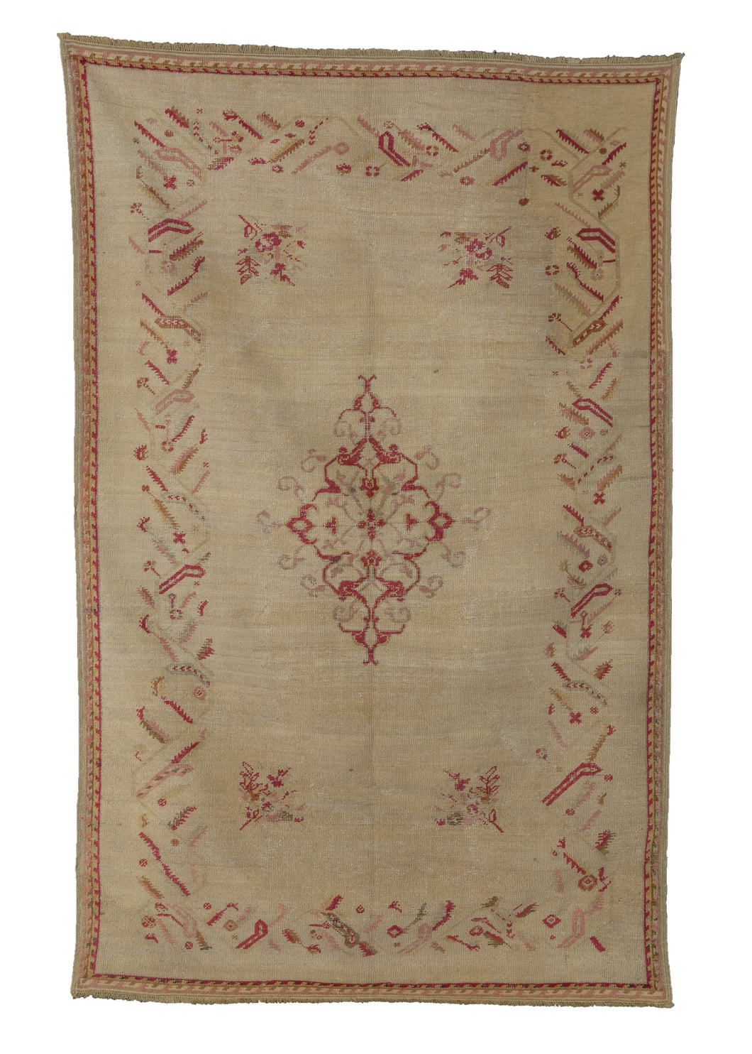 Central Anatolian Rug with cochineal dye
