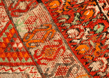 Mid Century Moroccan Rabat Rug - 5'8 x 10'8