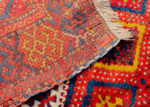 Central Anatolian Kurdish Rug - 4' x 5'6