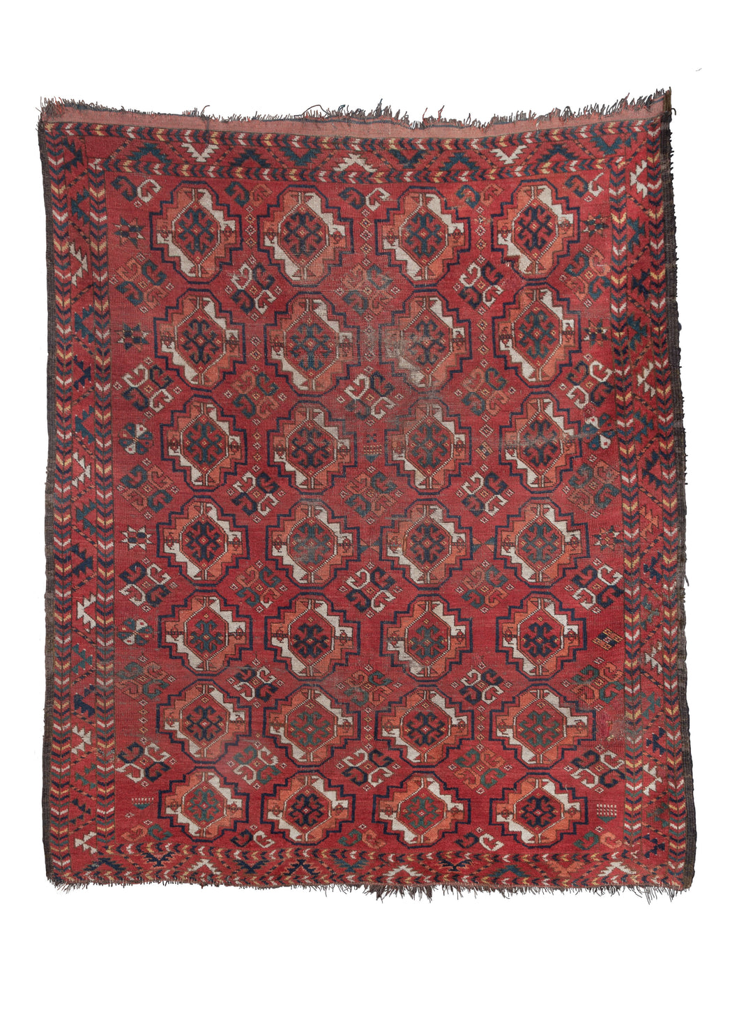 Antique Ersari Turkmen - 4'1 x 5'6