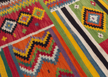 Vintage Tunisian Gafsa Kilim - 5'9 x 10'8