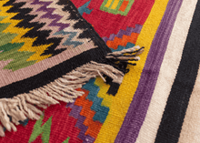 Vintage Tunisian Gafsa Kilim - 5'9 x 10'8