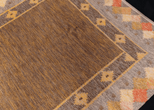 Mid Century Scandinavian Kilim - 4'3 x 6'7