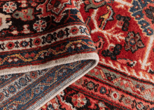 Vintage Meshkabad Mahal Rug - 7'3 x 10'6