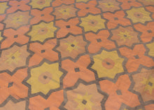 Vintage Indian Dhurrie - 12'1 x 15'3