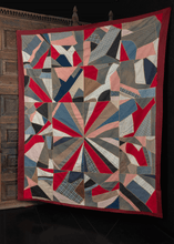 Vintage Maine Crazy Quilt - 5'7 x 6'7
