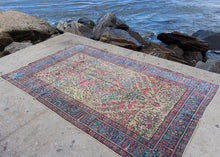 Antique Lavar Kerman - 4'5 x 7'3