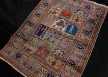 Vintage Turkish Kayseri Rug - 3'1 x 4'1