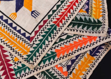 Vintage Hazara Prayer Cloth - 12" x 12"
