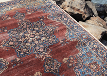 Antique Yazd Rug - 5'10 x 8'6