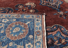 Antique Yazd Rug - 5'10 x 8'6