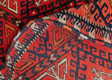 Antique Yomut Turkmen Horse Trapping - 4'5 x 4'8