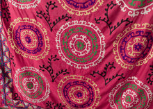 Vintage Uzbek Suzani - 5'4 x 6'9