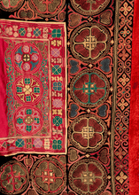 Vintage Suzani Fragment - 4' x 6'6