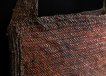 Vintage New Guinea Highlands Woven Bag - 11" x 11"
