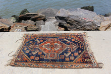 Antique Afshar Rug - 2'11 x 4'