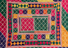 Vintage Hazara Prayer Cloth - 12" x 12"