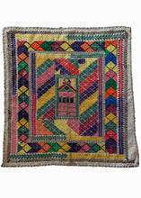 Vintage Hazara Prayer Cloth - 12" x 12"