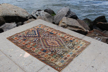 Antique Shirvan - 3'4 x 4'9