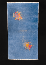 Sky Blue Chinese Deco Rug - 2' x 3'7
